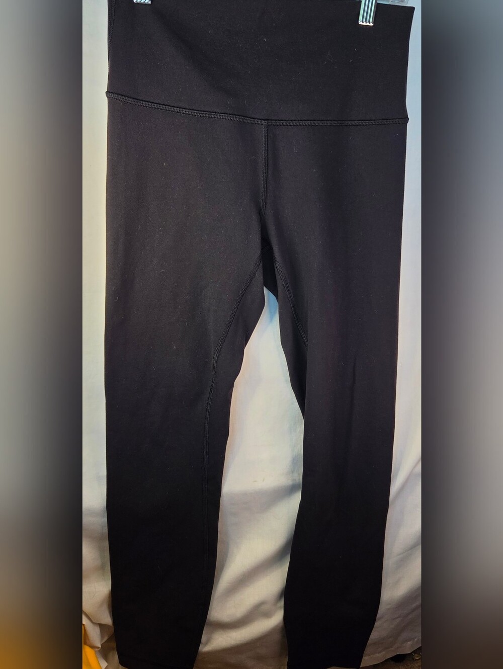 Lululemon Wunder Under High Rise Classic Black Leggings Sz 6 Athleisure Workout